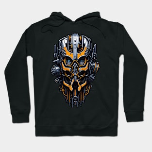 Mecha Skull S03 D50 Hoodie